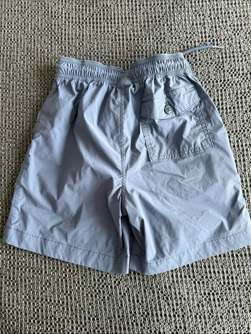 Crewcuts Sky Blue Elastic Drawstring Shorts